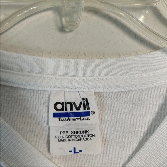 VTG Lady Gaga Palooza Anvil Official Concert Merchandise White T-Shirt Women’s L - Picture 3 of 9